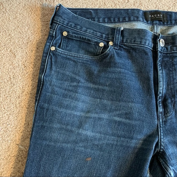 Slim Pacsun Blue Jeans - Picture 4 of 5